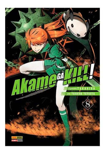 Mangá Akame Ga Kill! Volume 8 - Novo E Lacrado